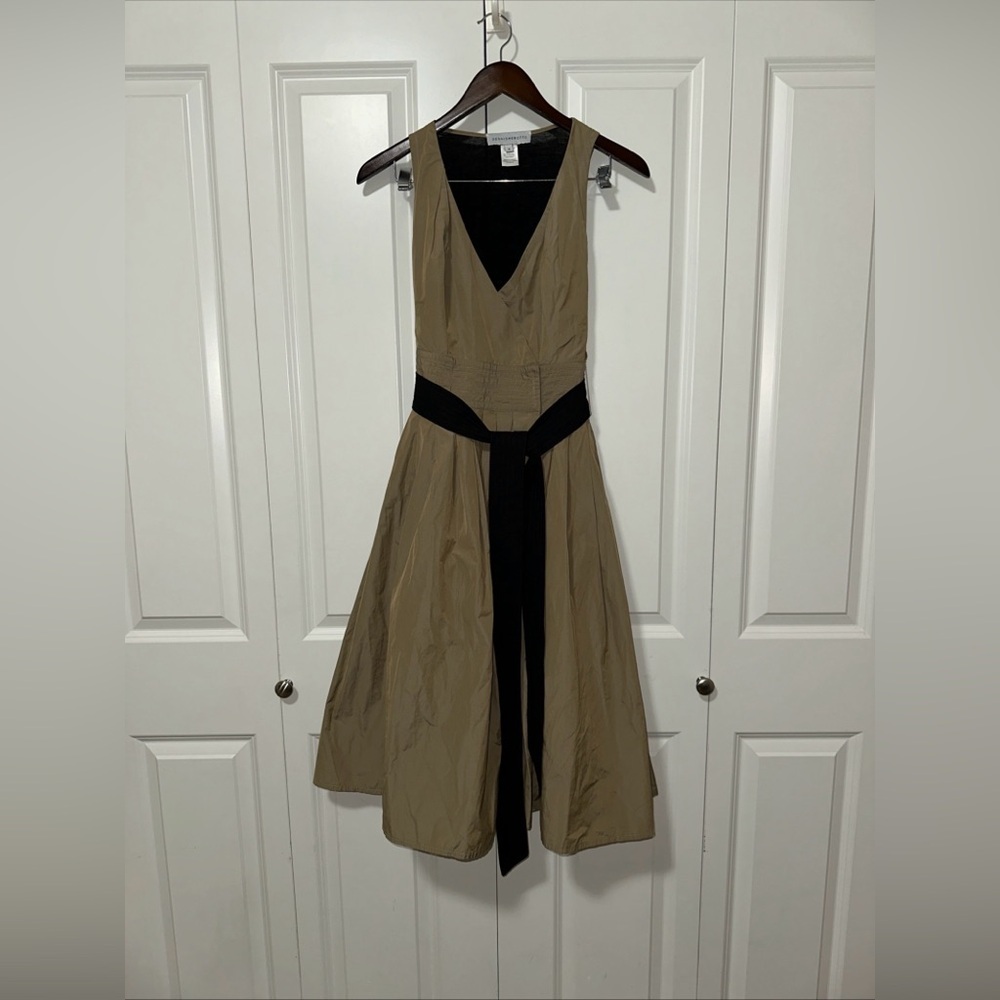 Dennis Merotto Lightweight Sleeveless Tie Midi Dress Size 6